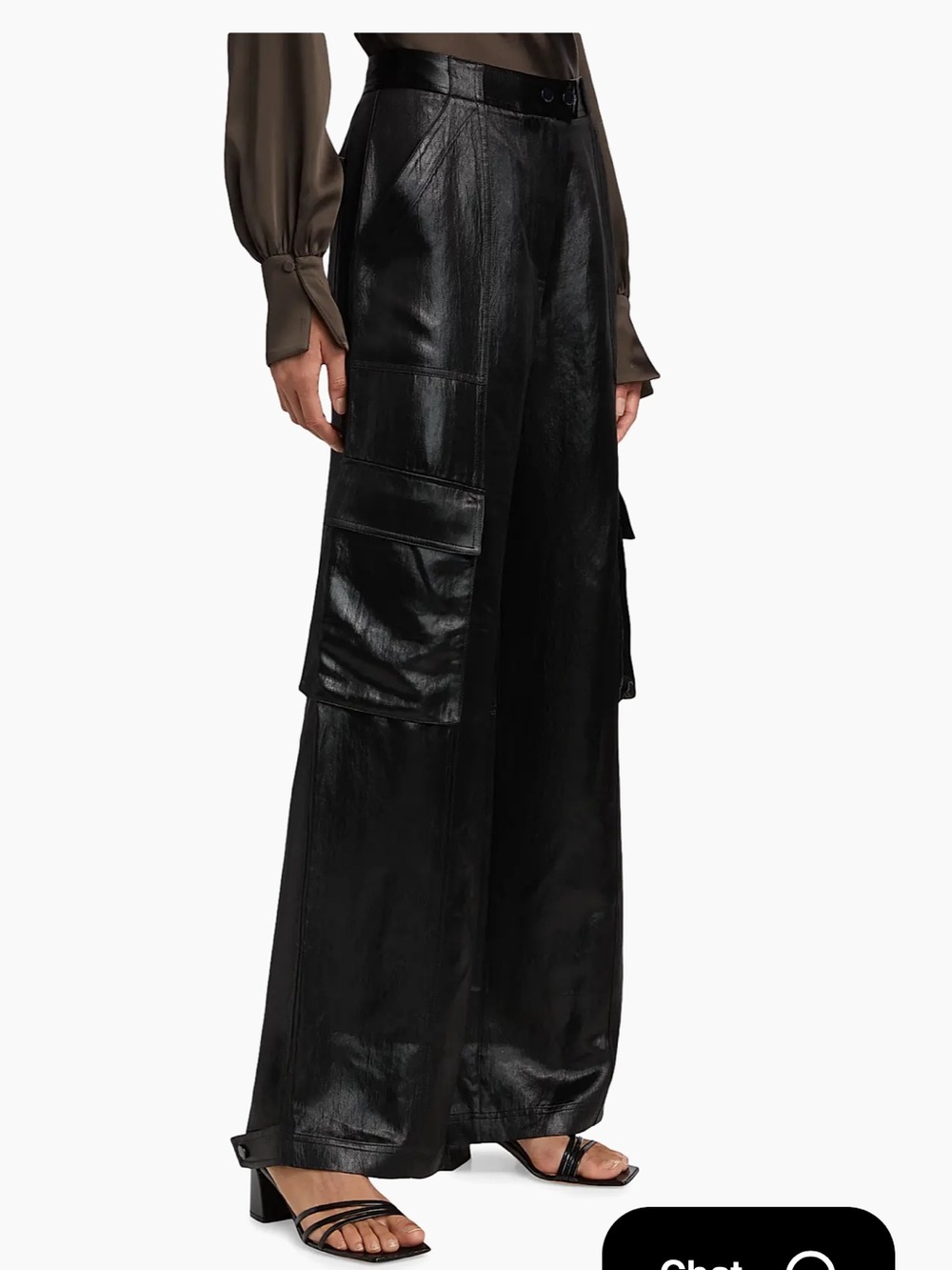 Simkhai Beatriz Wide-Leg Cargo Pants
